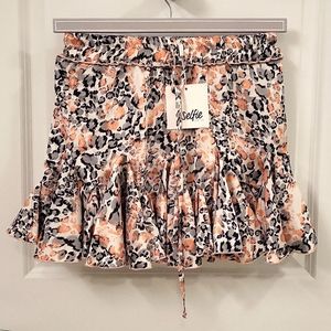 Mini Skirt Pink Leopard